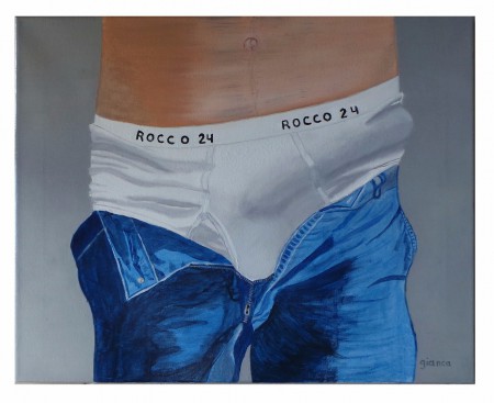 ROCCO 24 : huile sur toile, 40 cm x 50 cm, février 2015 